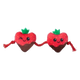 Brinquedo para gatos com catnip FuzzYard Strawberry Hearts