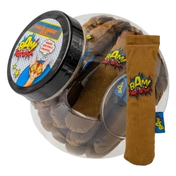 Brinquedos com catnip para gatos BAM! Charuto, pack de 20