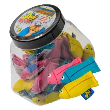 Brinquedos com catnip para gatos BAM! Tiddler (30 un.)