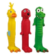 Brinquedos de látex em forma de animais para cães, 19 cm
