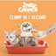 Areia aglomerante para gatos Kit Cat 2nd Chance ervilha e iúca 7 L