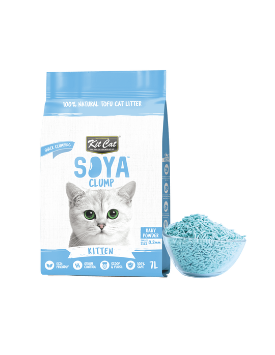 Areia para gatos Kit Cat Eco gatinhos, 7 L (2,5 kg)