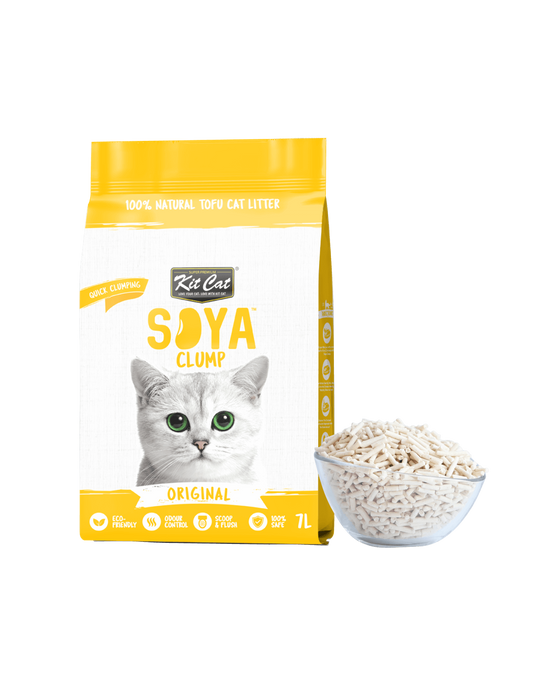 Areia para gatos Kit Cat Eco original, 7 L (2,5 kg)