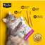 Snack para gatos Kit Cat Cat Stick salmão e katsuobushi 15 g