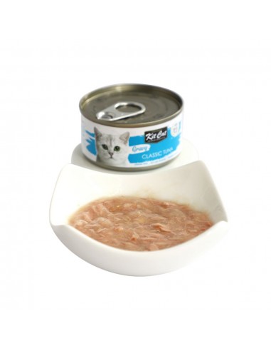 Comida húmida para gatos Kit Cat Gravy atum clássico 70 g