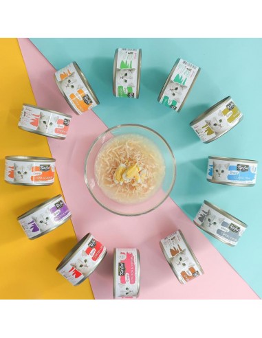 Comida húmida para gatos Kit Cat Gravy atum e frango 70 g