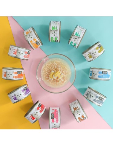 Comida húmida para gatos Kit Cat Gravy frango e ovo de codorniz 70 g