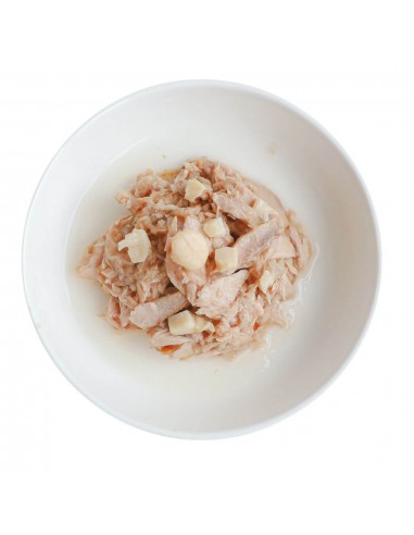 Comida húmida para gatos Kit Cat Toppers atum e vieira em gelatina 80 g