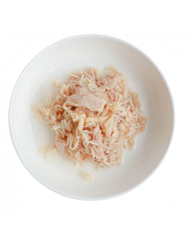 Comida húmida para gatos Kit Cat Toppers frango e atum em gelatina 80 g