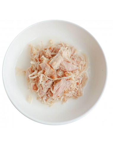 Comida húmida para gatos Kit Cat Toppers frango e salmão em gelatina 80 g