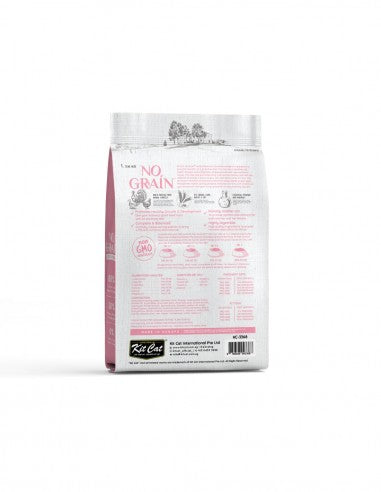 Ração para gatinhos sem cereais Kit Cat No Grain 1 kg