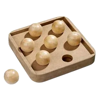 Jogo Kitty Brain Train Boccia para gatos, 19 × 19 cm