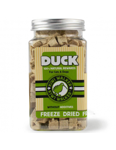 Snacks naturais para cães e gatos Kiwi Walker pato 80 g