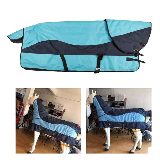 Manta de inverno impermeável para cavalo, 3 cores