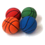 Mini bolas Basket semiduras para cães, 4 cm