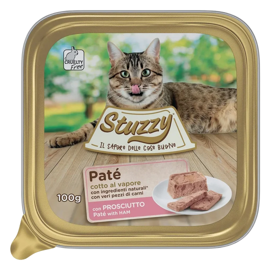 Comida húmida para gatos Mister Stuzzy Cat fiambre, 100 g