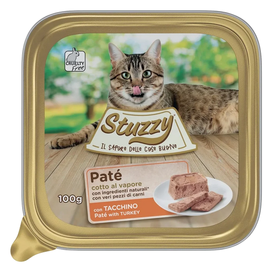 Comida húmida para gatos Mister Stuzzy Cat peru, 100 g