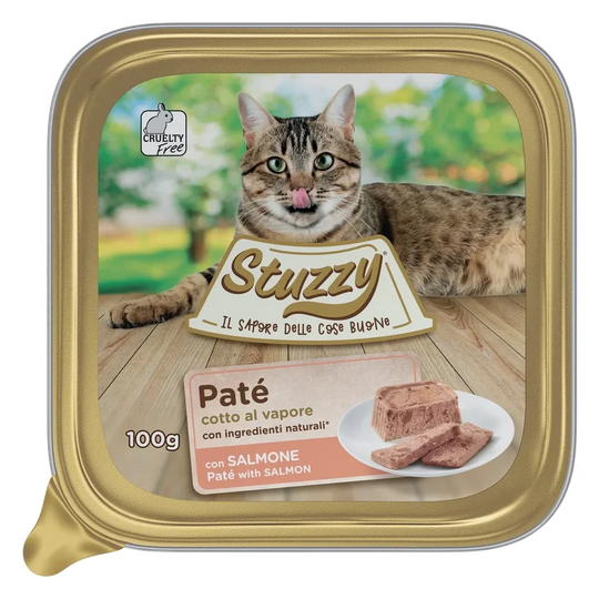 Comida húmida para gatos Mister Stuzzy Cat salmão, 100 g