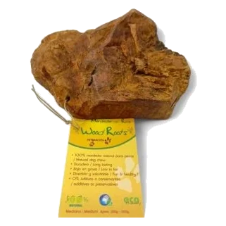 Mordedor natural de raiz de urze para cães, tamanho XS