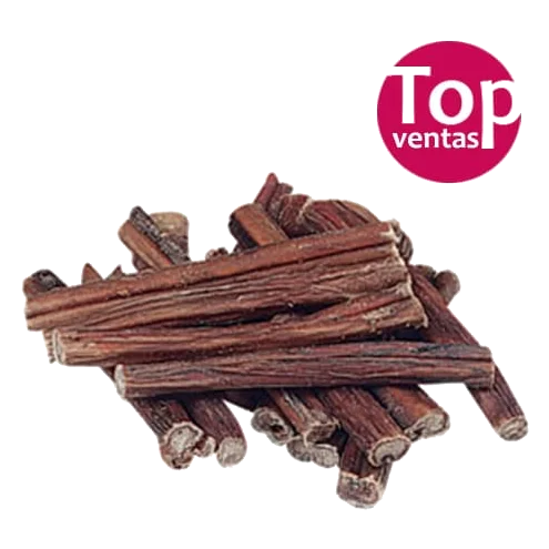 Snacks naturais para cães nervo de touro T2 12 cm, caixa de 70