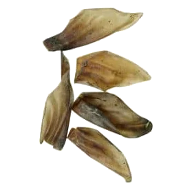 Snacks naturais para cães orelhas de búfalo Flamingo, 5 unidades