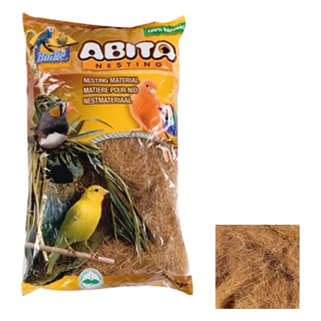 Fibra de coco para ninho de pássaros, 300 g