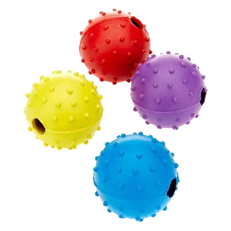 Bola de borracha com relevo Classic Pimple para cães, 40 ou 60 mm