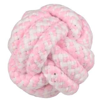 Bola de corda Flamingo Small Dog Club para cães, 6 cm