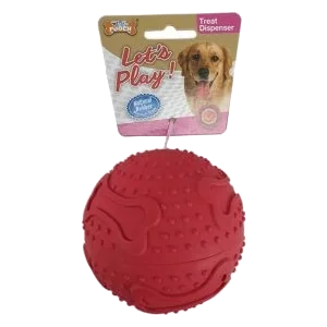 Bola de borracha Maze recheável aroma baunilha para cães