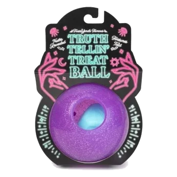 Bola dispensadora de snacks para cães FuzzYard Truth Tellin' Ball