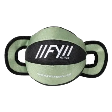 Bola de puxar para cães FuzzYard Ball Tug caqui