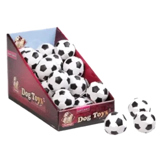 Bola para cães média com desenho de futebol