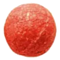 Snack para cães bola Munchy de pele, 5 cm