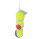 Bolas de ténis para cães 6,5 cm, pack de 3