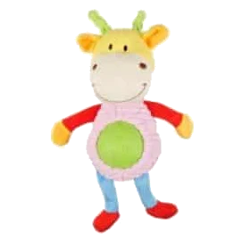 Peluche para cães veado Polly Flamingo com bola de borracha