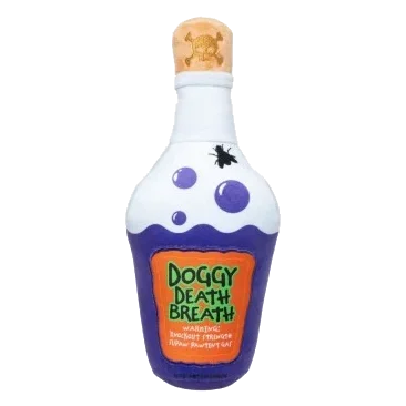 Peluche de Halloween para cães FuzzYard Death Breath Potion