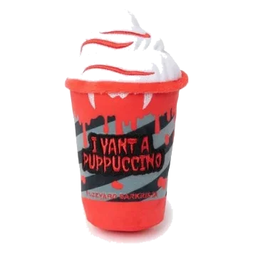 Peluche de Halloween para cães FuzzYard I Vant A Puppuccino