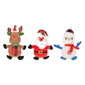 Peluche de Natal multi com som para cães