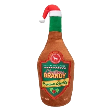 Peluche de Natal para cães FuzzYard Christmas Brandy