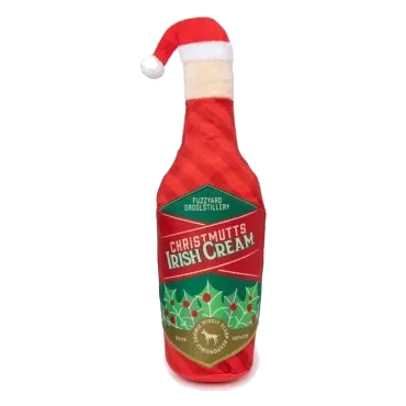 Peluche de Natal para cães FuzzYard Christmutts Irish Crema