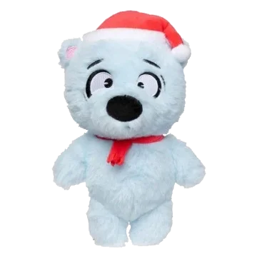 Peluche de Natal para cães FuzzYard Brrr-Uce the Polar Bear