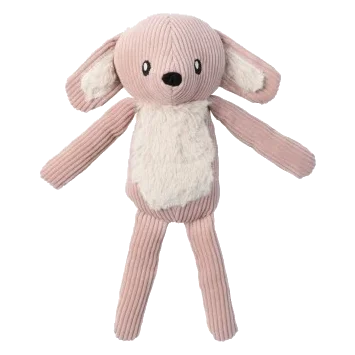 Peluche para cães em bombazina FuzzYard Life coelho Soft Blush