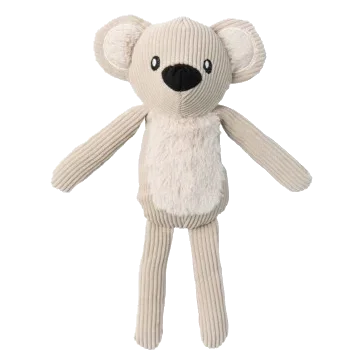 Peluche para cães em bombazina FuzzYard Life coala Sandstone