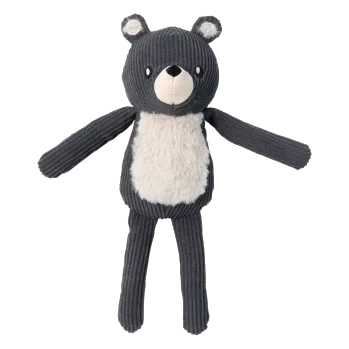 Peluche para cães em bombazina FuzzYard Life urso Slate Grey