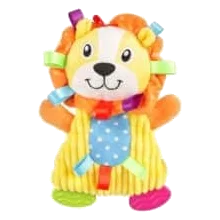 Peluche leão Pippo com apito Flamingo para cães