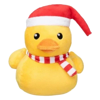 Peluche de Natal para cães FuzzYard Duck Festive Waddles