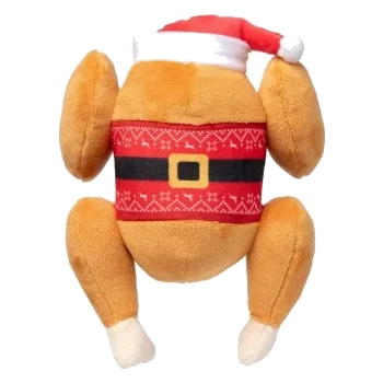 Peluche de Natal para cães FuzzYard Fairisle Turkey