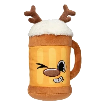 Peluche de Natal para cães FuzzYard Jolly Reinbeer