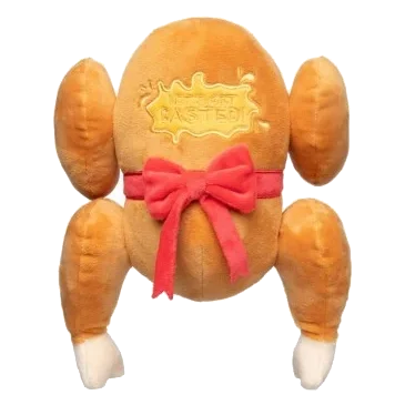 Peluche de Natal para cães FuzzYard Let's Get Basted