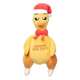 Peluche de Natal para cães FuzzYard Never Skip Leg Day Chook em forma de frango assado